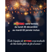 Joyeuses fêtes de fin d'année !