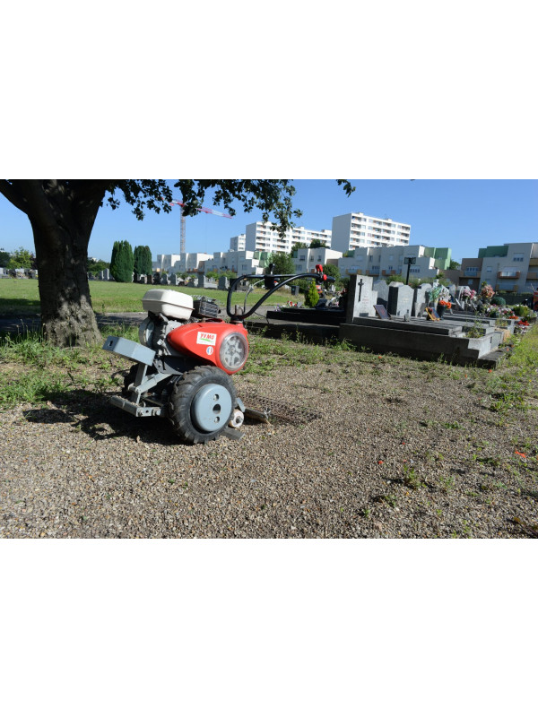 BIN'WALK Désherbeur mécanique motorisé